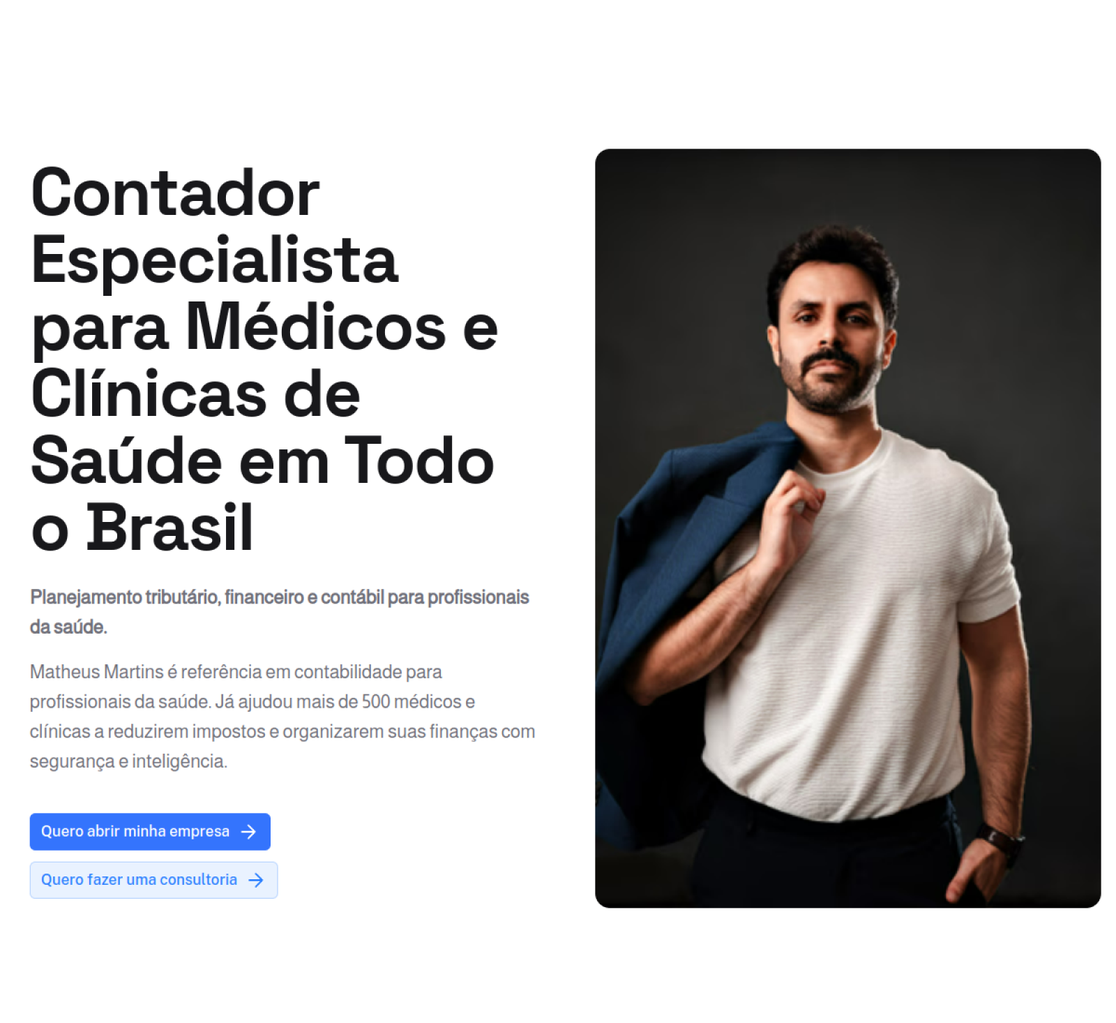 Escritax · Lead Landing Page